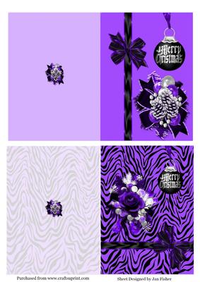 2 A6 Cards Just Print and Fold 3