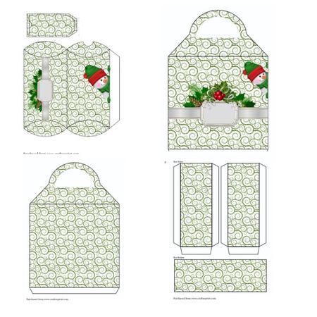 Gift Bag with Matching Pillow Box & Tag