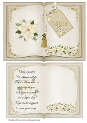 A5 Cream Open Book with Matching Insert