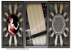 Art Deco Birhtday Card