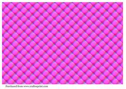 Quilted Backing in Hotpink