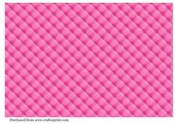 Quilted Backing in Pink