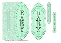 Over the Edge Baby in Mint