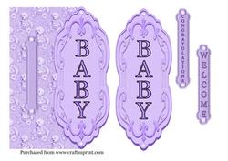 Over the Edge Baby in Lilac