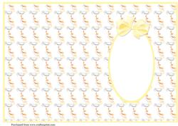 Lemon Stork Portrait Insert
