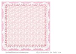 Insert to Match Simply Auntie Card Topper