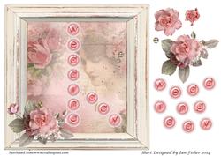 Simply Wedding Day 8in Card Topper