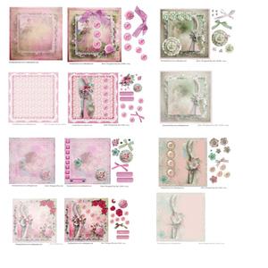 6 Simply Card Fronts with Matching Inserts