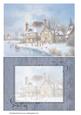 Insert for Vintage Village Children in the Snow