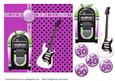 7 in Fab at Guitar & Jukebox in Lilac