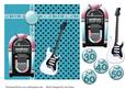 7 in Fab at Guitar & Jukebox in Teal