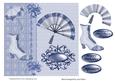 8 in Topper Elegance in Blues