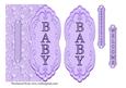 Over the Edge Baby in Lilac