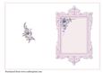 Insert to Match Lilac Mothers Day Topper