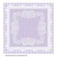 8in Insert to Match Lilac Cameo
