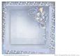 8in Insert to Match Winter Flowers Topper