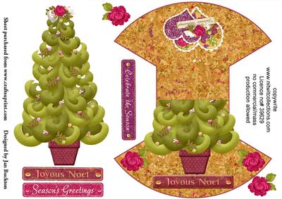 Tapestry Tree Rocker Card