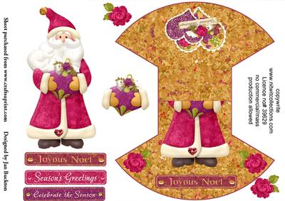 Tapestry Santa Rocker Card 2