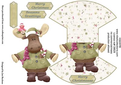 Merry Christmoose Rocker