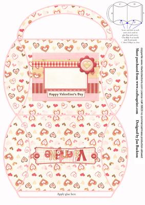 Valentines Pillow-box Handbag/gift Box 2