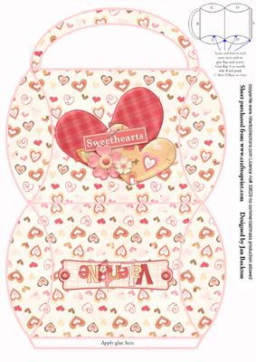 Valentines Pillow-box Handbag/gift Box 4