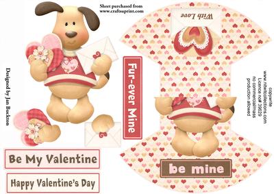 Valentines Day Rocker Card