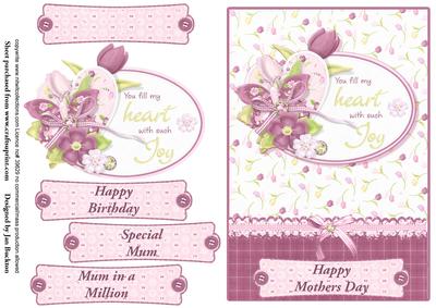 Mothers Day / Birthday Card Front