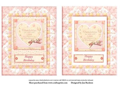 Friend Birthday Card Front