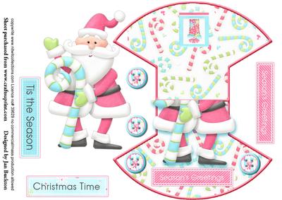 Santa Rocker Card