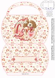Valentines Pillow-box Handbag/gift Box 3