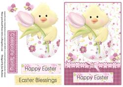 Chick in Egg Card Front