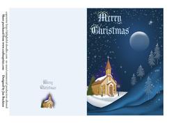 Christmas Church View