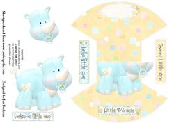 Stuffed with Love - Rhino Rocker Card