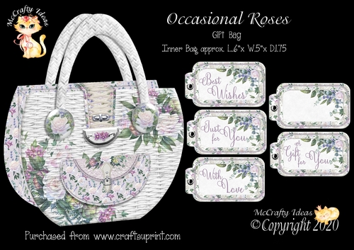 Occasional Roses Gift Bag