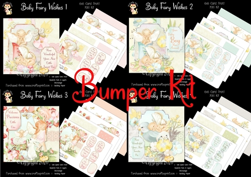Baby Fairy Wishes Bumper Kit