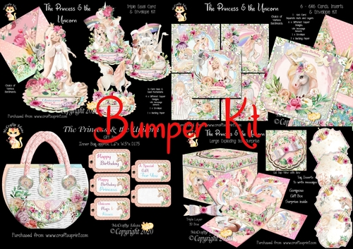 The Princess and the Unicorn Bumper Kit