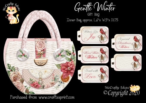 Gentle Winter Gift Bag