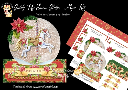 Giddy Up Snow Globe Mini Kit
