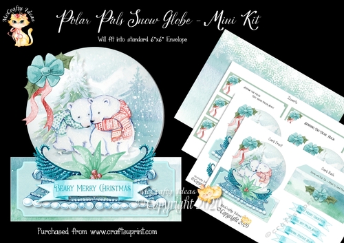 Polar Pals Snow Globe Mini Kit