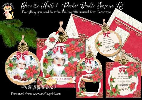 Deco the Halls 1 - Pocket Bauble Surprise Kit