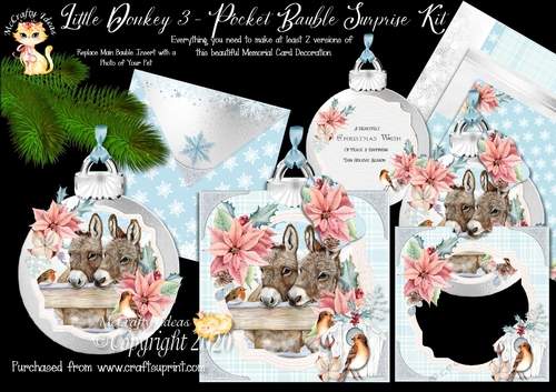 Little Donkey 3 - Pocket Bauble Surprise Kit
