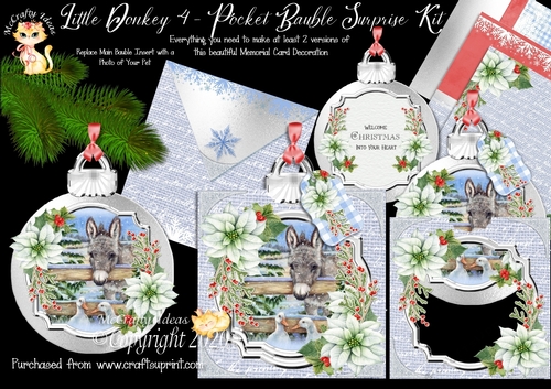 Little Donkey 4 - Pocket Bauble Surprise Kit