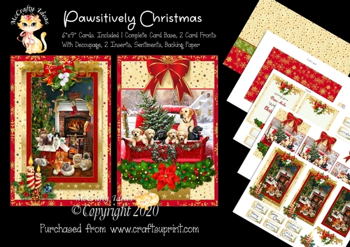 Paws-itively Christmas 6x4 Mini Kit