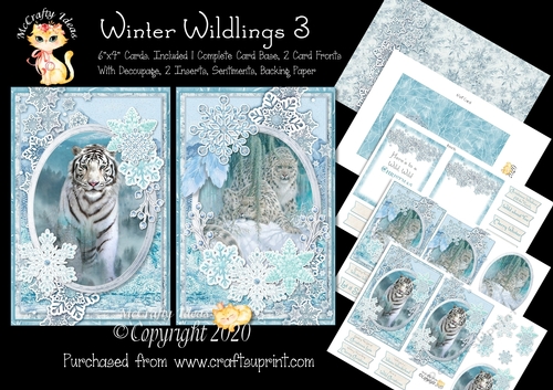 Winter Wildlings 3 6x4 Mini Kit