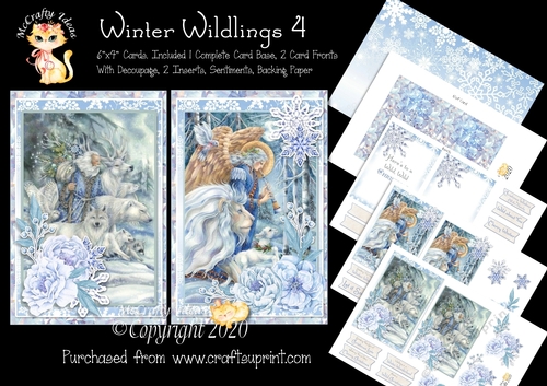 Winter Wildlings 4 6x4 Mini Kit