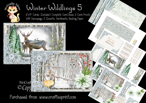 Winter Wildlings 5 6x4 Mini Kit
