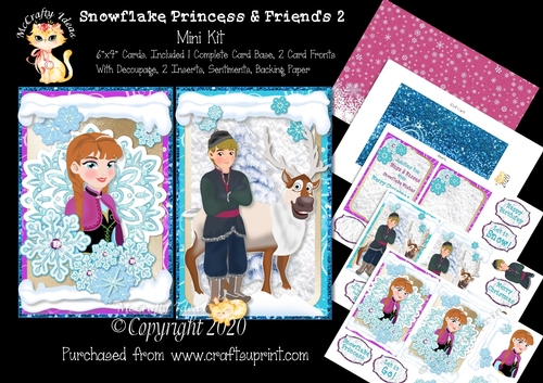 Snowflake Princess & Friends 2 6x4 Mini Kit