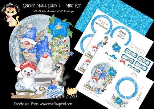 Gnome-Mans Land 2 Snow Globe Mini Kit