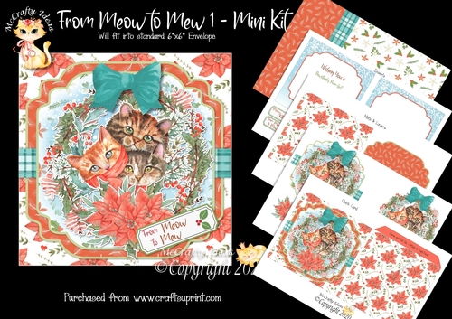 From Meow to Mew 1 Complete Card and Inserts Kit