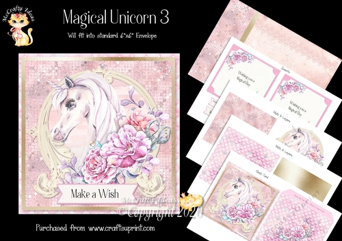 Magical Unicorn 3 Complete Card and Inserts Kit
